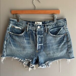 AGOLDE Parker Short in Swapmeet Dark, Size 29